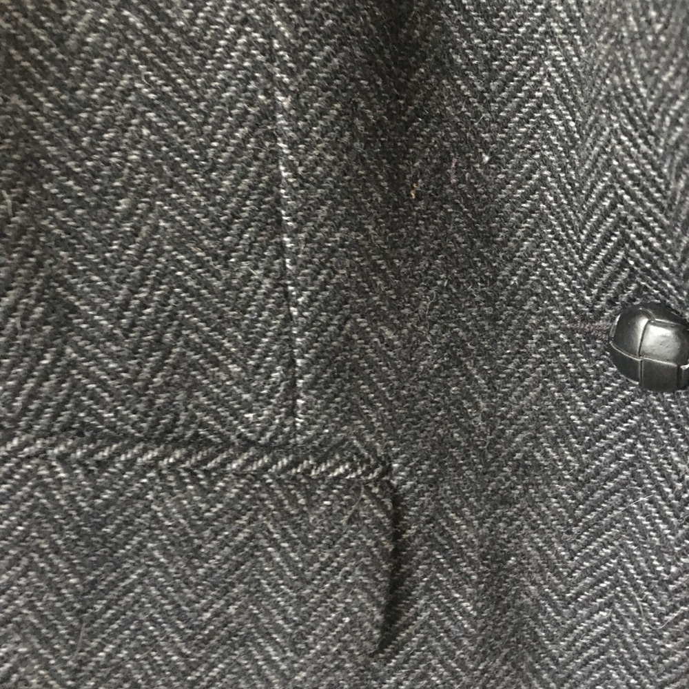 Nicole Tweed Jacket - Denim Herringbone